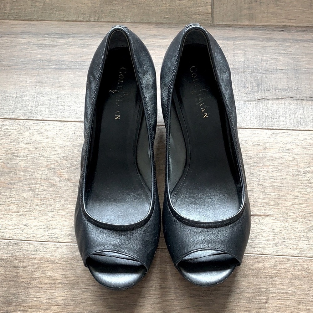 Cole Haan Black Nike Air wedge